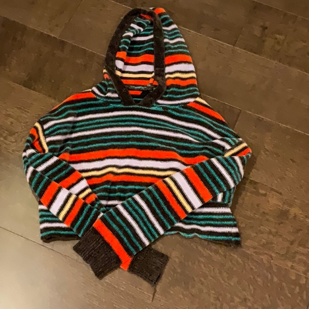 Out from under urban outfitters cropped hoodie.